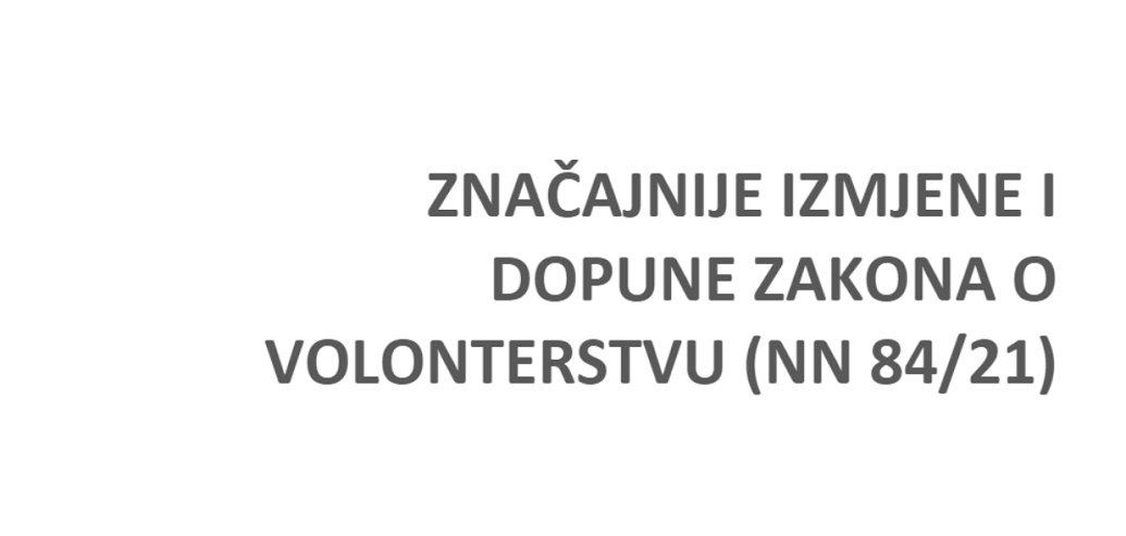 znacajnije-izmjene-i-dopune-zakona-o-volonterstvu